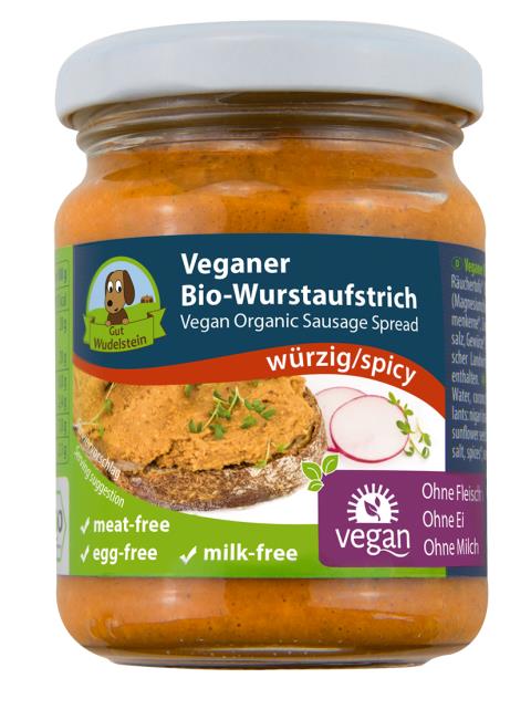 vegan Organic Sausage Spread spicy